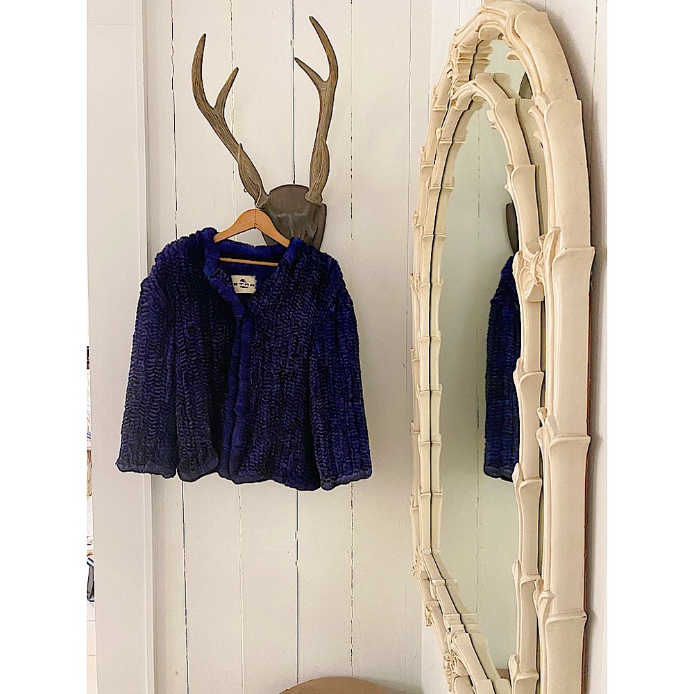 Vintage Etro Rabbit Fur Jacket - Picture 4 of 7